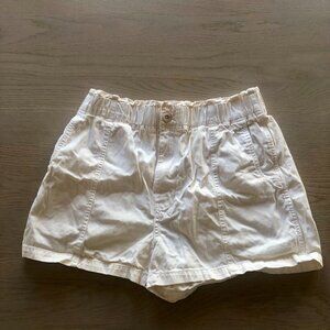 MADEWELLS CREAM COTTON SHORTS SZ 28
